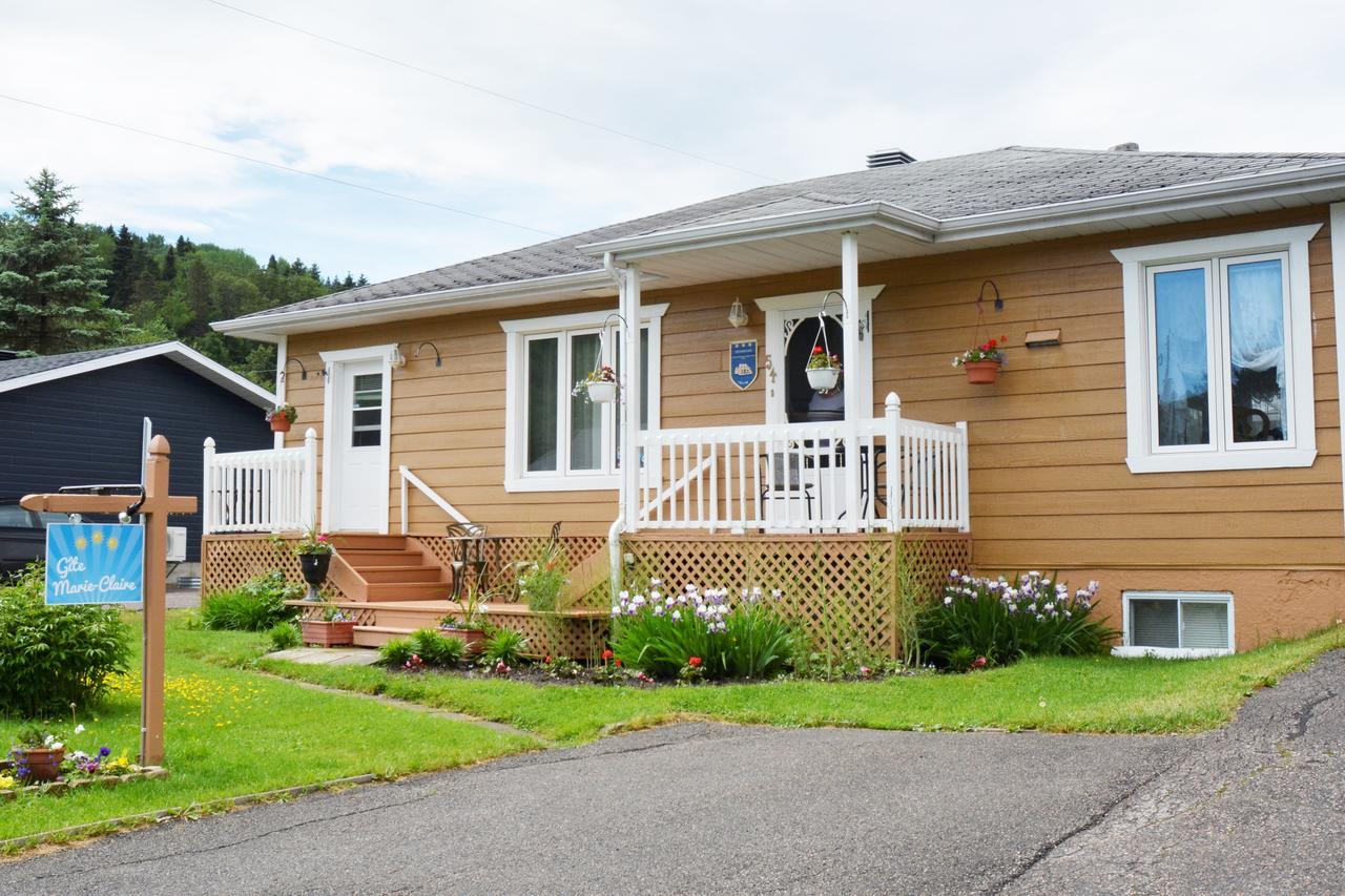 Gîte Marie-Claire Petit-Saguenay Exterior foto